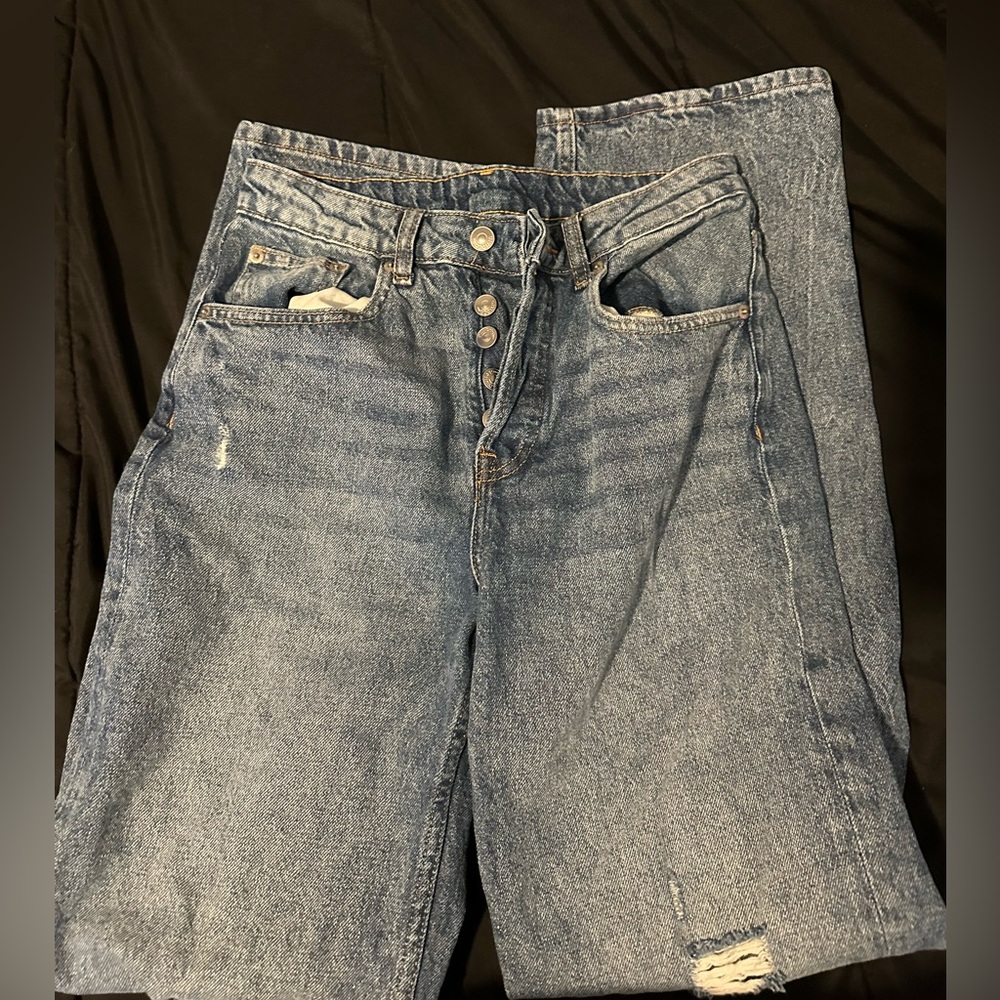 H&M 90s Straight High Jeans